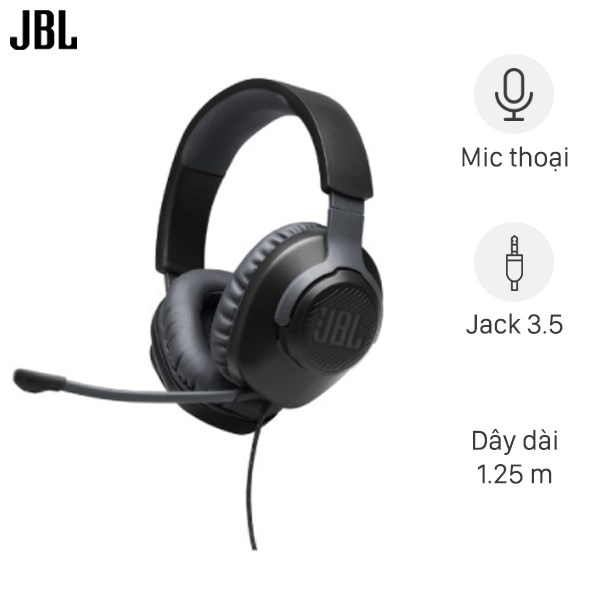 Tai nghe chụp tai Gaming JBL QUANTUM 100 